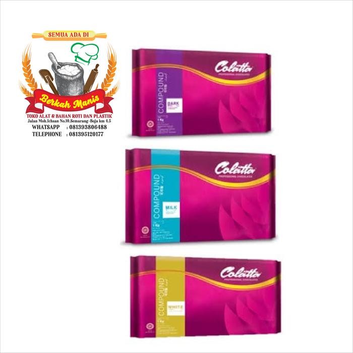 

Promo Compound Colatta Potongan 200gram - Dark Chocolate