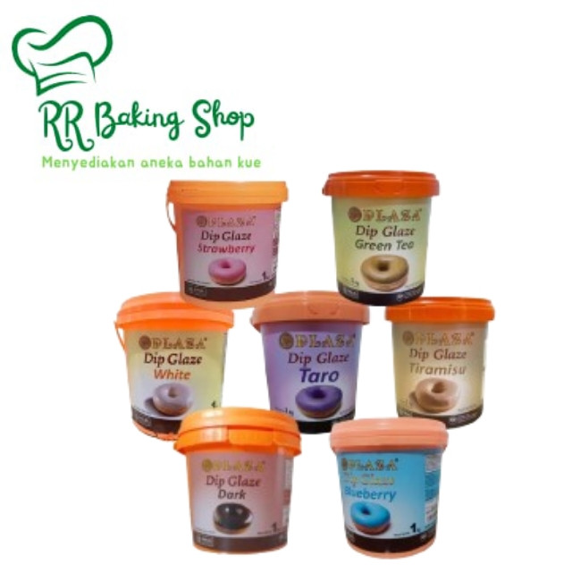 

PLAZA Dip Glaze ECO 1kg - Dip Glaze PLAZA ECO 1kg - Toppin donat - glaze murah