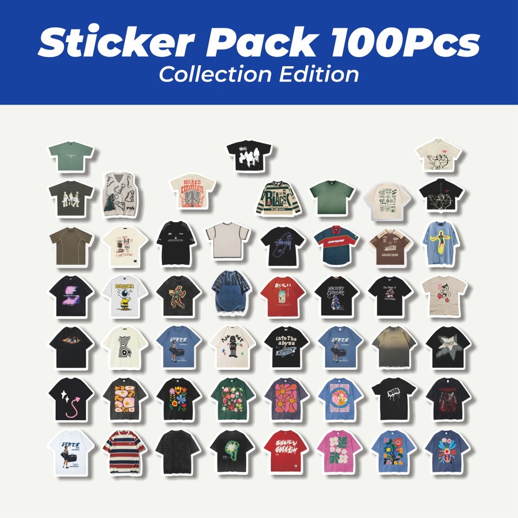 

Hot Stiker T-Shirt V7 Lucu Anti Air Stikers Berperekat Waterproof Sticker Decal Buat Motor Helm Buku Journal Koper Casing HP Laptop Botol Minum