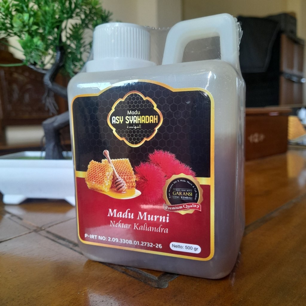 

Madu Asy Syahadah Nektar Kaliandra 500gram 1/2kg Jaminan Murni 100% Garansi Uang Kembali