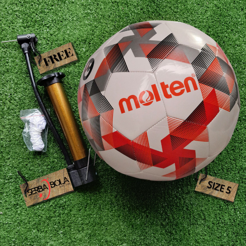 RAIN.SHOP bola sepak molten original F5D1000 standar sepak bola FIFA bola kaki molten ori size 5