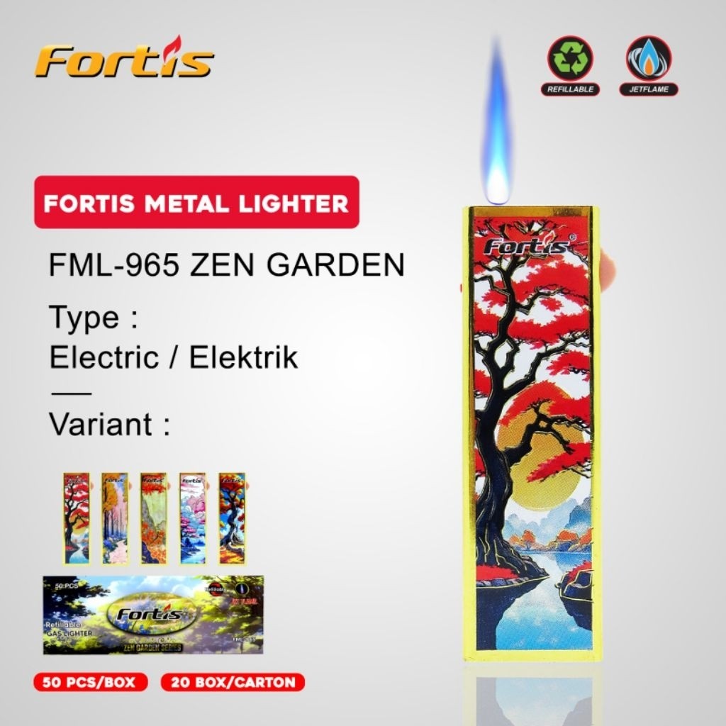 Korek Bara Antik / Korek Bara Motif / Korek Gas Bara FML - GROSIR