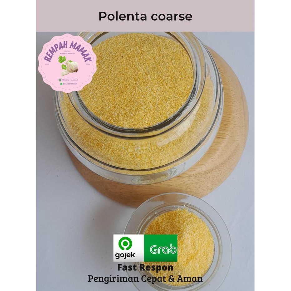 

Hot Produk Polenta / Tepung Polenta Coarse 1kg Terbaik dan Terlaris
