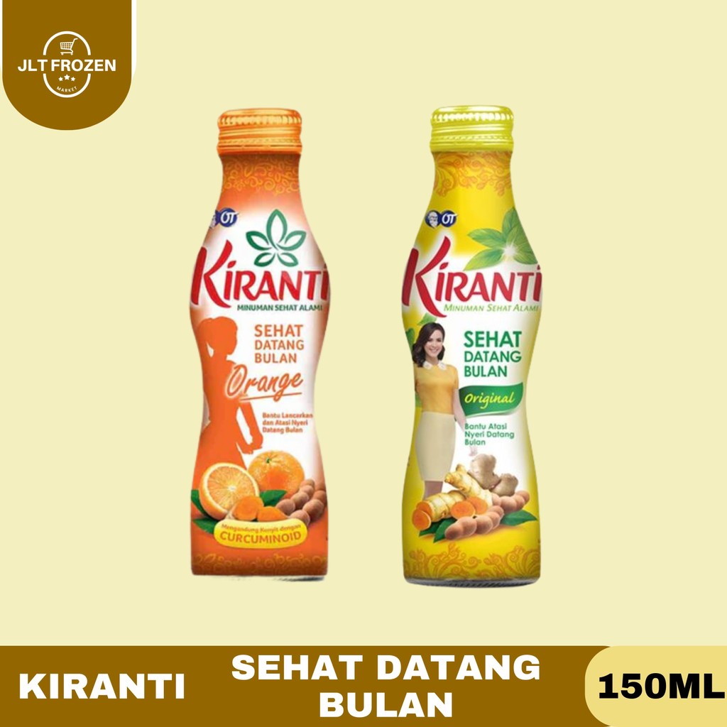 

Kiranti Sehat Datang Bulan 150ml / Minuman Herbal Untuk Masalah Kewanitaan / Original / Orange Juice