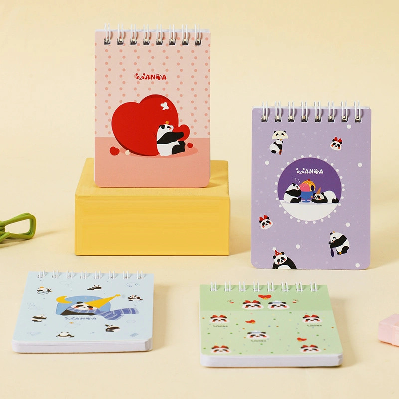 

Deli | Buku Catatan Spiral (Spiral Notebook) Series Panda | A7 60 lembar | EN407-A7