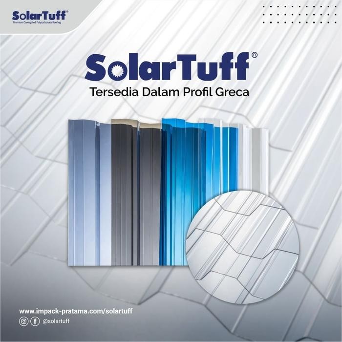Atap Polycarbonate Solartuff Greca

