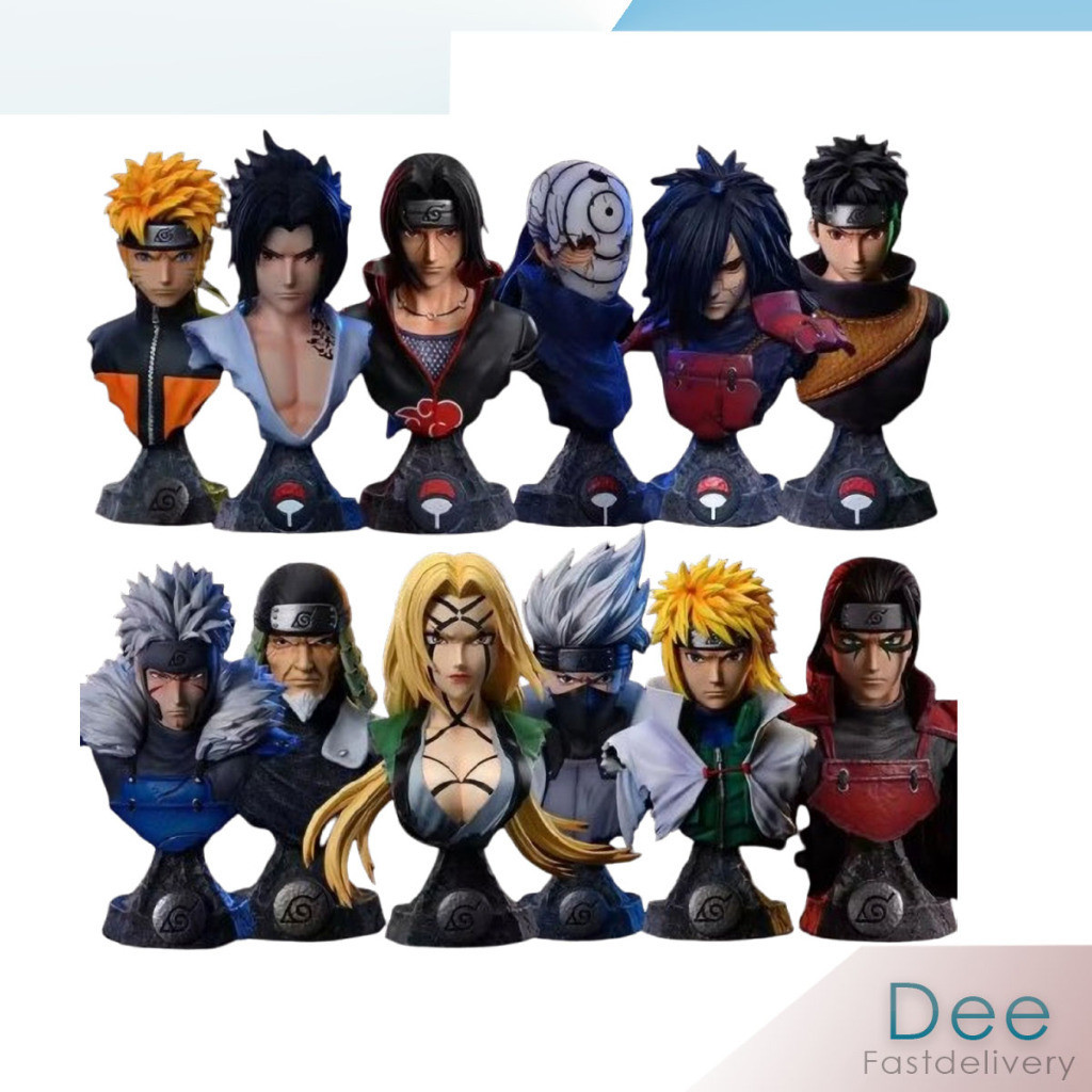 Hokage Bust Head Naruto Shippuden Action Figure PVC