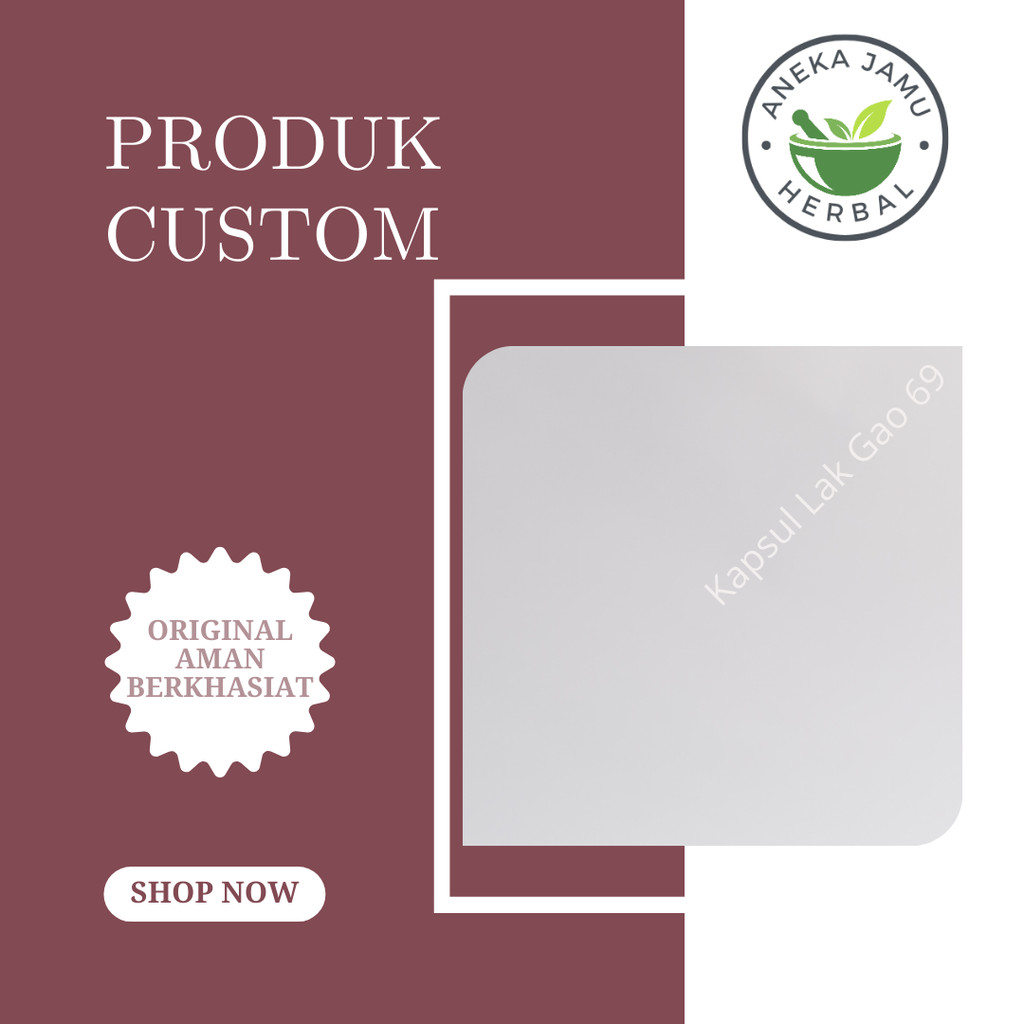 Produk Custom LAK AU 69 - (KAP)