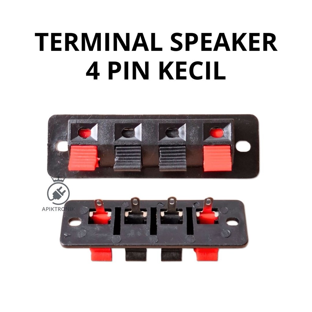 Terminal Speaker 4 Pin Kecil – Konektor Audio Mini
