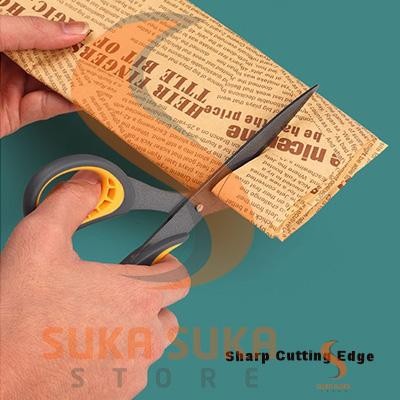 

Gunting berlapis Teflon Scissors Anti Lengket Desain Ergonomis