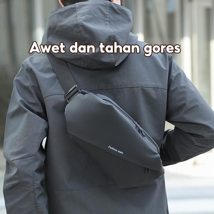 Termurah Tas Pria Tas Ponsel Selempang Pabrik Tas Pinggang Kasual Kecil Trendi Tas Dada Tas Selempan