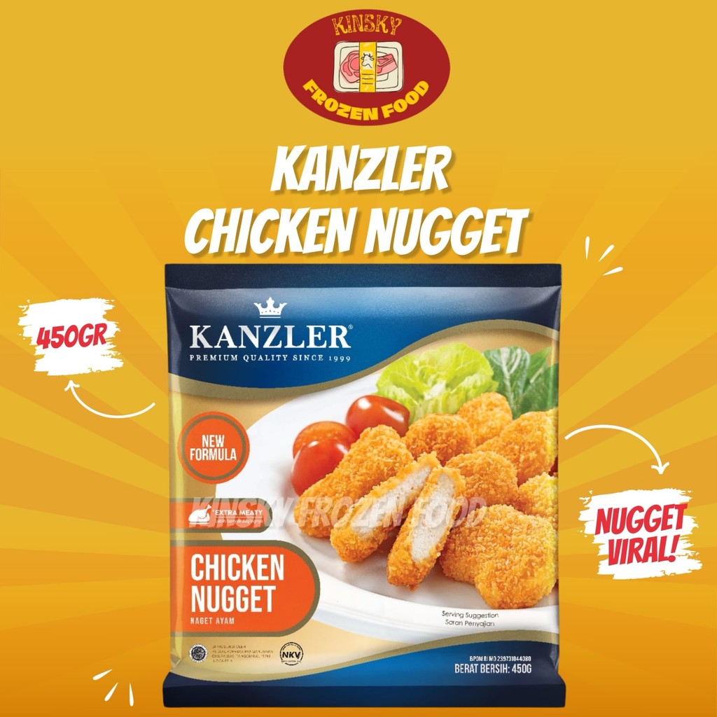 

KANZLER CHICKEN NUGGET 450GR