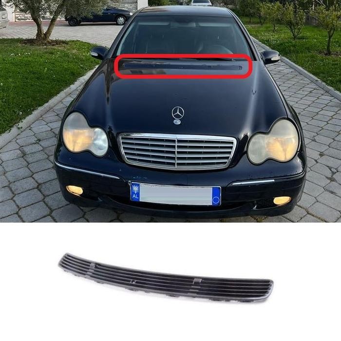 Mercedes W203 W209 Hood Grilles 2038801905 Kap Mesin Cover Mercy C200