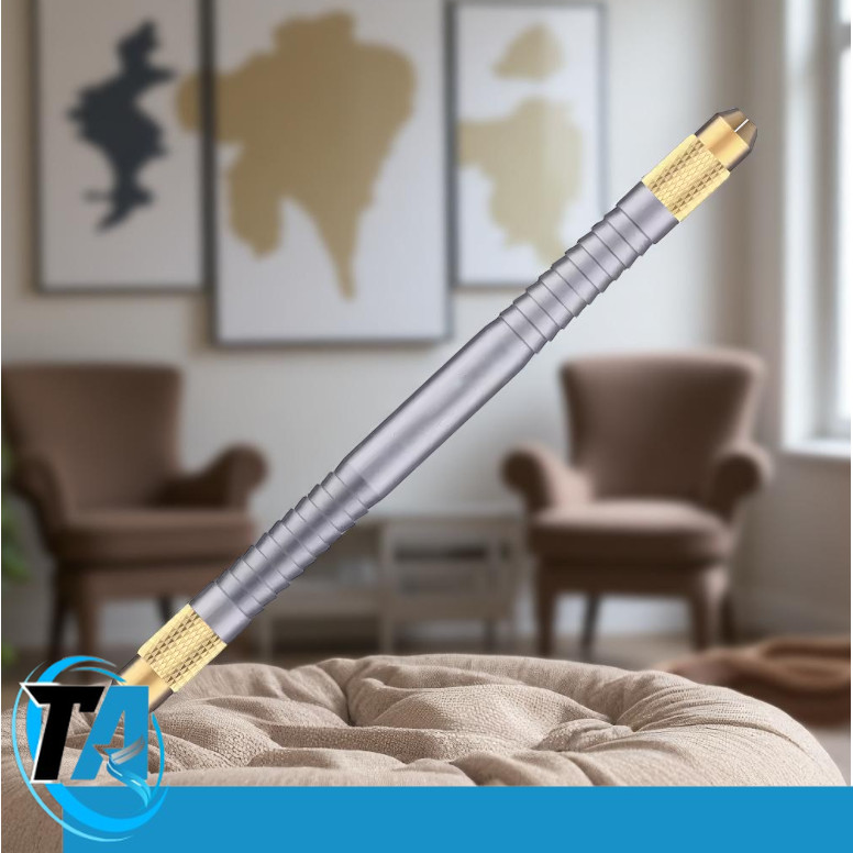 

UGAIN Handle Pisau Ukir Cutter Crafting Hobby Pen Double Head Clamp - UG-316