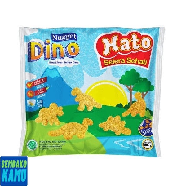 

Hato Chicken Nugget Dino 500 gr