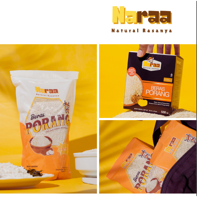 

Beras Porang NARAA [ 1 kg (pouch) | 500 gr {box) ]