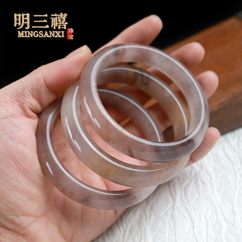 Gelang, Violet Tanpa Lem Sutra Emas Lilac Ungu