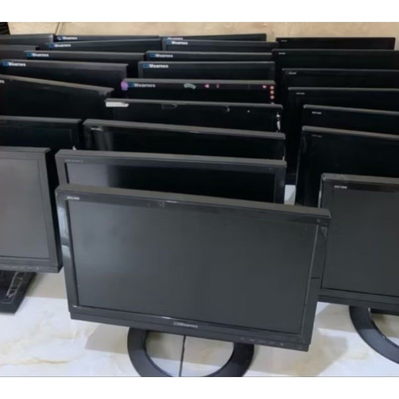 Monitor layar lcd 16 inch bisa buat CCTV / PC komputer