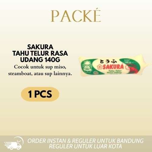 

SAKURA TAHU / TOFU UDANG 140GR