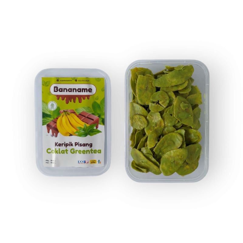 

[AS] Keripik Pisang Coklat Greentea isi 200 gram
