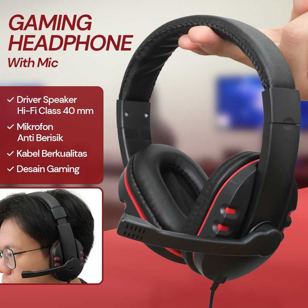 SOYTO Gaming Headphone Headset with Mic - GM003 (001)