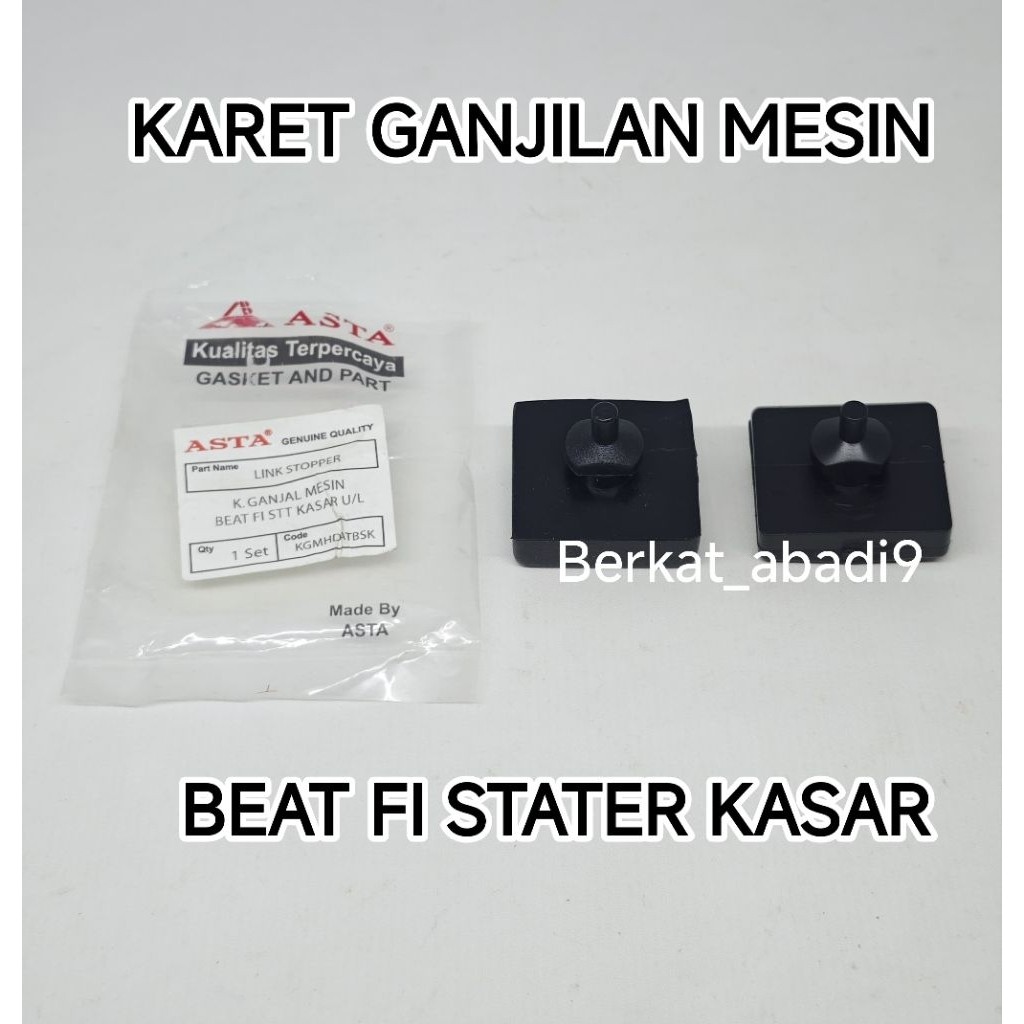 Karet Ganjilan Mesin Beat FI stater kasar