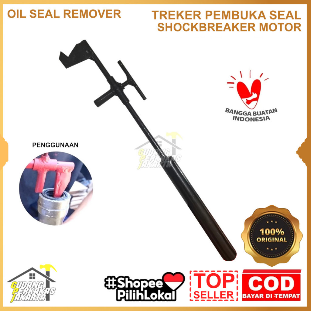 Alat Lepas Seal Shock Depan Motor Oil Seal Remover Universal Treker Shockbreaker