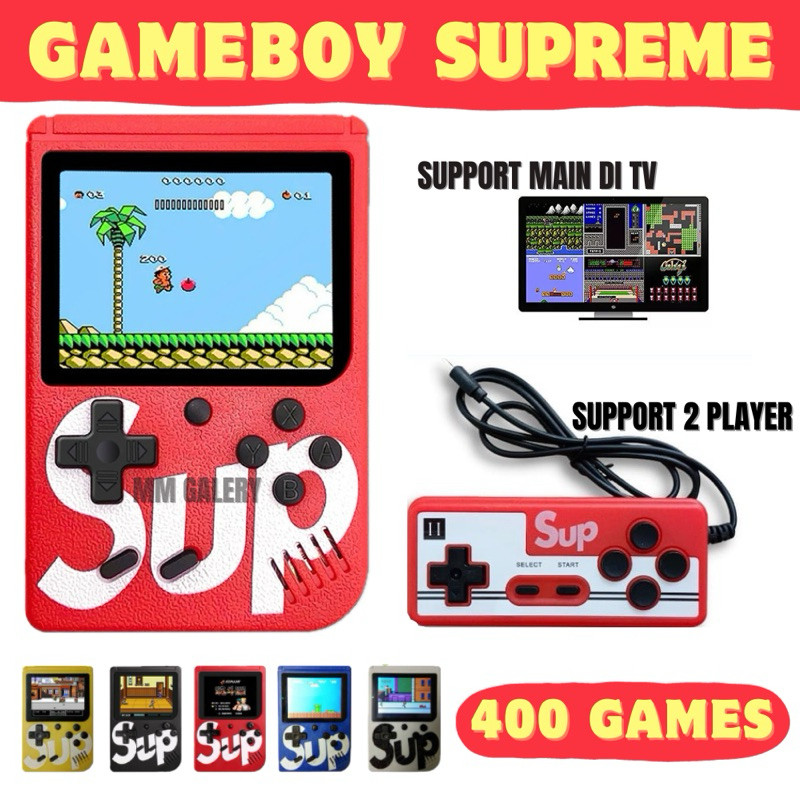 GAMEBOY RETRO Mini 1 PLAYER / 2 PLAYER Game FC 400 Games dan 500 games in 1 Game Boy / Game Box / Ga