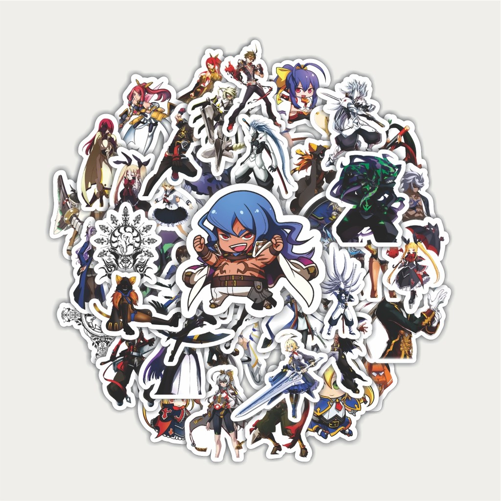 

Sticker Pack Stiker Game Series Blaz Blue Karakter Mix 4 | Sticker TUMBLR | Stiker LAPTOP KOPER HELM