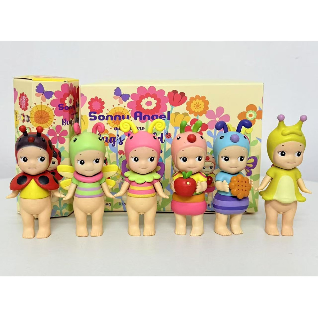 Bug's World Sonny Angel Blind Box Mini Anime Figures Hidden Version Collection Ornaments Dolls Fans 
