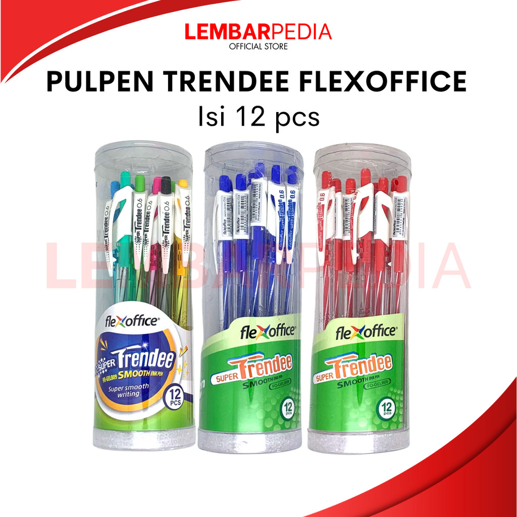 

PULPEN TRENDEE CETEK TABUNG ISI 12 PCS