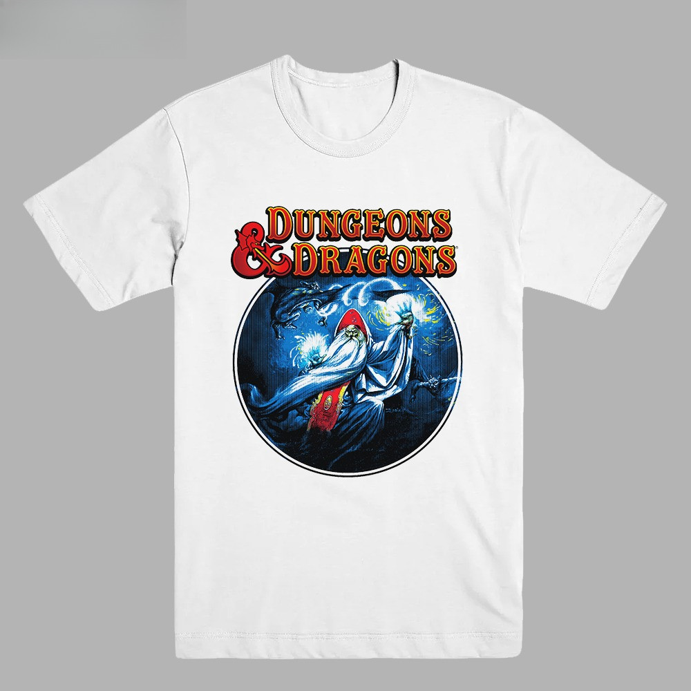 DUNGEONS & DRAGONS - BLUE WIZARD | T-SHIRT |  GAME MERCH