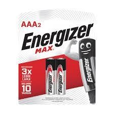 Baterai Energizer E92 AAA-2MAX 216/ E92 AAA-4MAX/ E92 BP2+1 AAA MAX