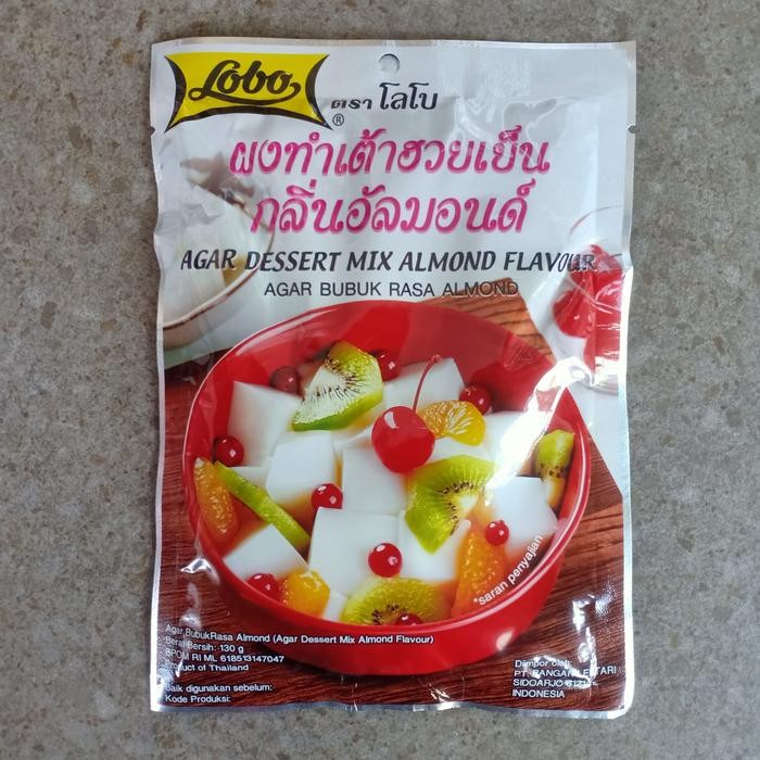 

PROMO! Lobo Agar Desert Mix Almond 130 gram