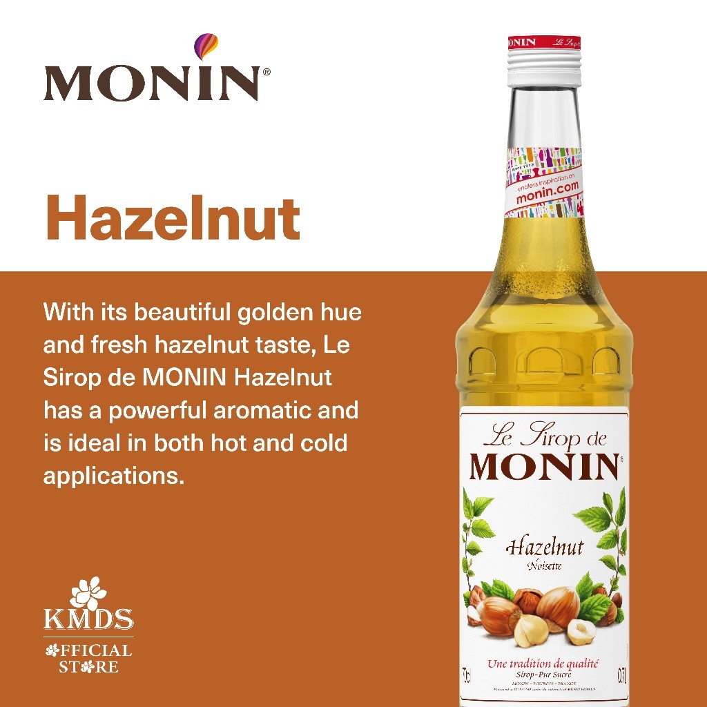 

SALE MONIN Hazelnut syrup 70 CL 700 ML