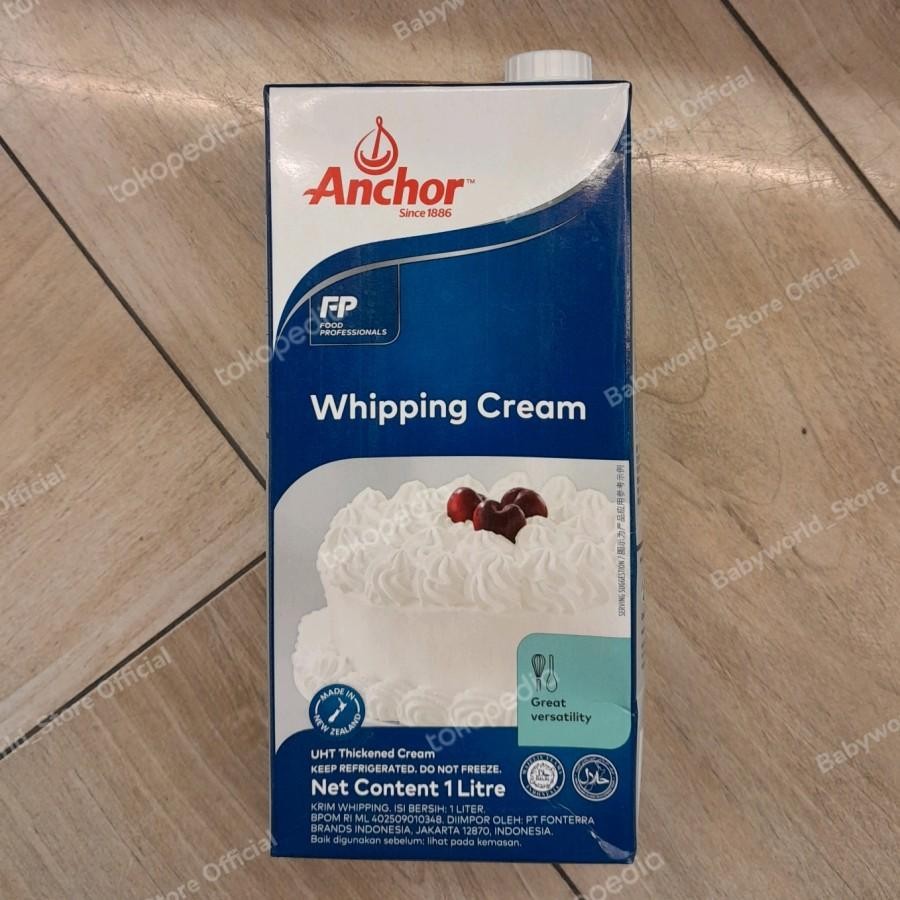 

Anchor Whipping Cream New Zealand Import 1 Liter