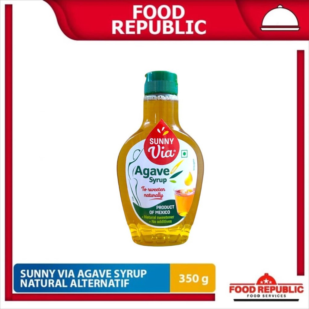

Sunny Via Agave Syrup 350 Gr Sirup Pemanis Natural Alternatif Gula