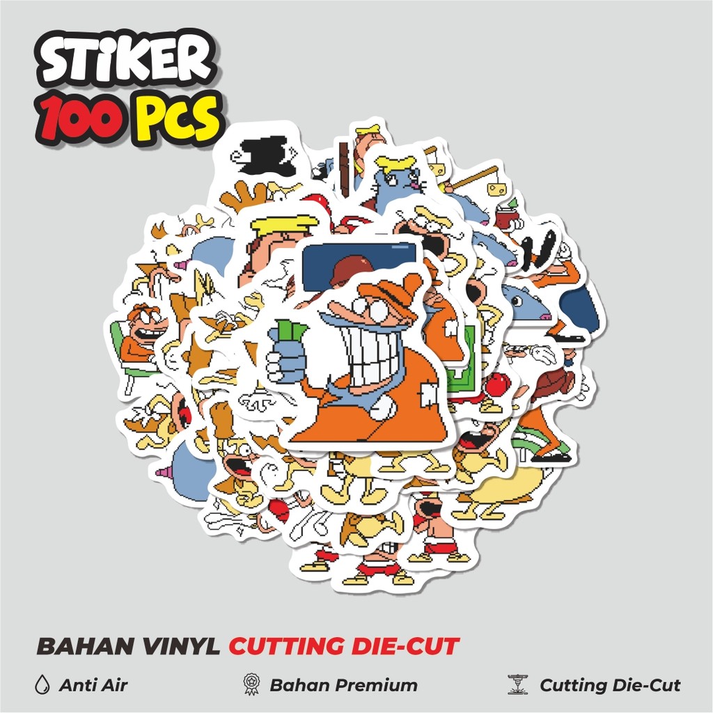 

Terbaru! 50 pcs Stiker Pizza Tower V34 Dekorasi Lucu Kreatif untuk Notebook, Skateboard, HP