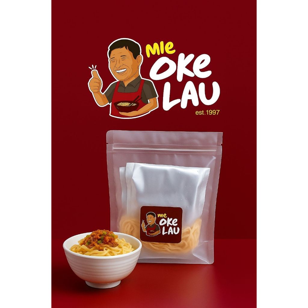 

Mie Ayam Enak Mie Oke Lau Mie Ayam Frozen Rasa Gurih Harga Terjangkau Isi 1 Porsi