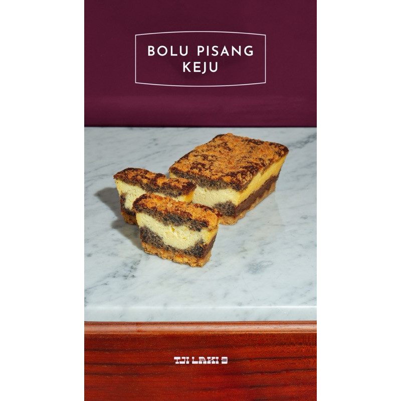 

[PRE ORDER] Bolu Pisang Tjilaki 9 | Oleh-oleh Khas Bandung | Original