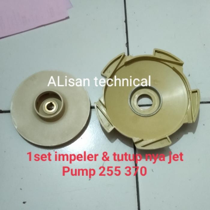 impeler dan tutupnya pompa air otomatis jet Pump 255 370