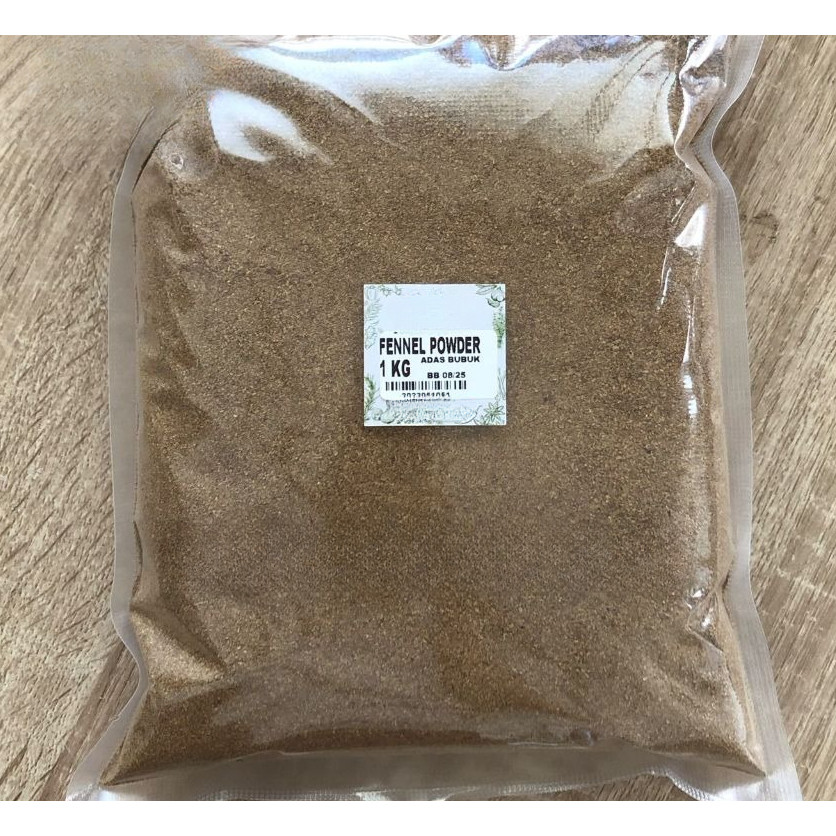 

Adas Manis Bubuk 1 kg / Fennel Powder 1 kg / Pure Fennel Ground