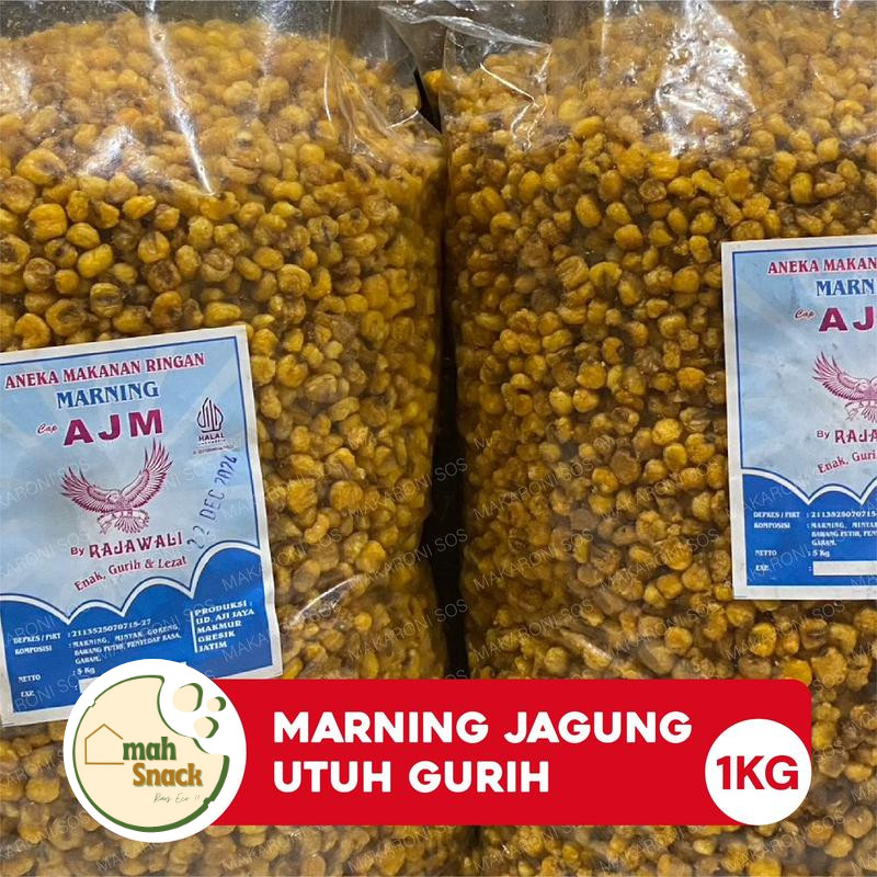 

Omah Snack - MARNING JAGUNG UTUH GURIH KEMASAN 1 KG