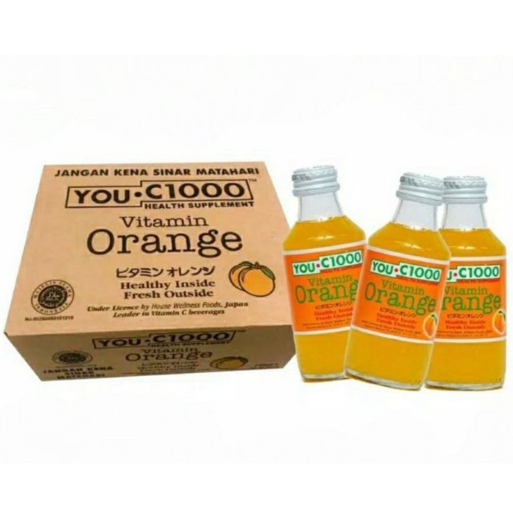 

You C 1000 Orange Botol Beling 1 Dus isi 30