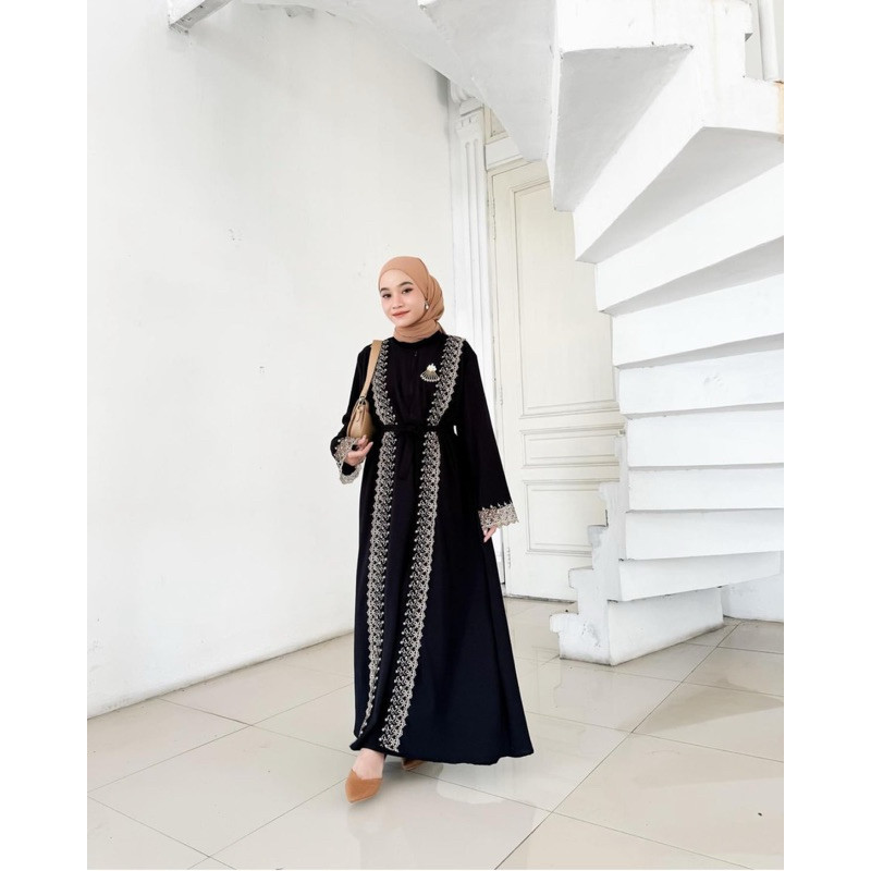 LEVORA ABAYA / BAJU JUBAH WANITA MUSLIM / ABAYA/ JUBAH