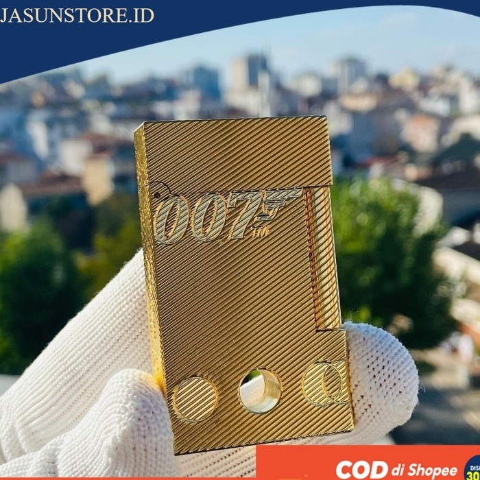 Korek Api S.t. Dupont James Bond 007 Gold Premium Quality