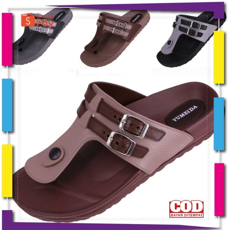 [PREMIUM ORIGINAL] Sandal Jepit Yumeida LD 9102L/Sandal Jepit Wanita/Sandal Karet Wanita/Sandal Kare