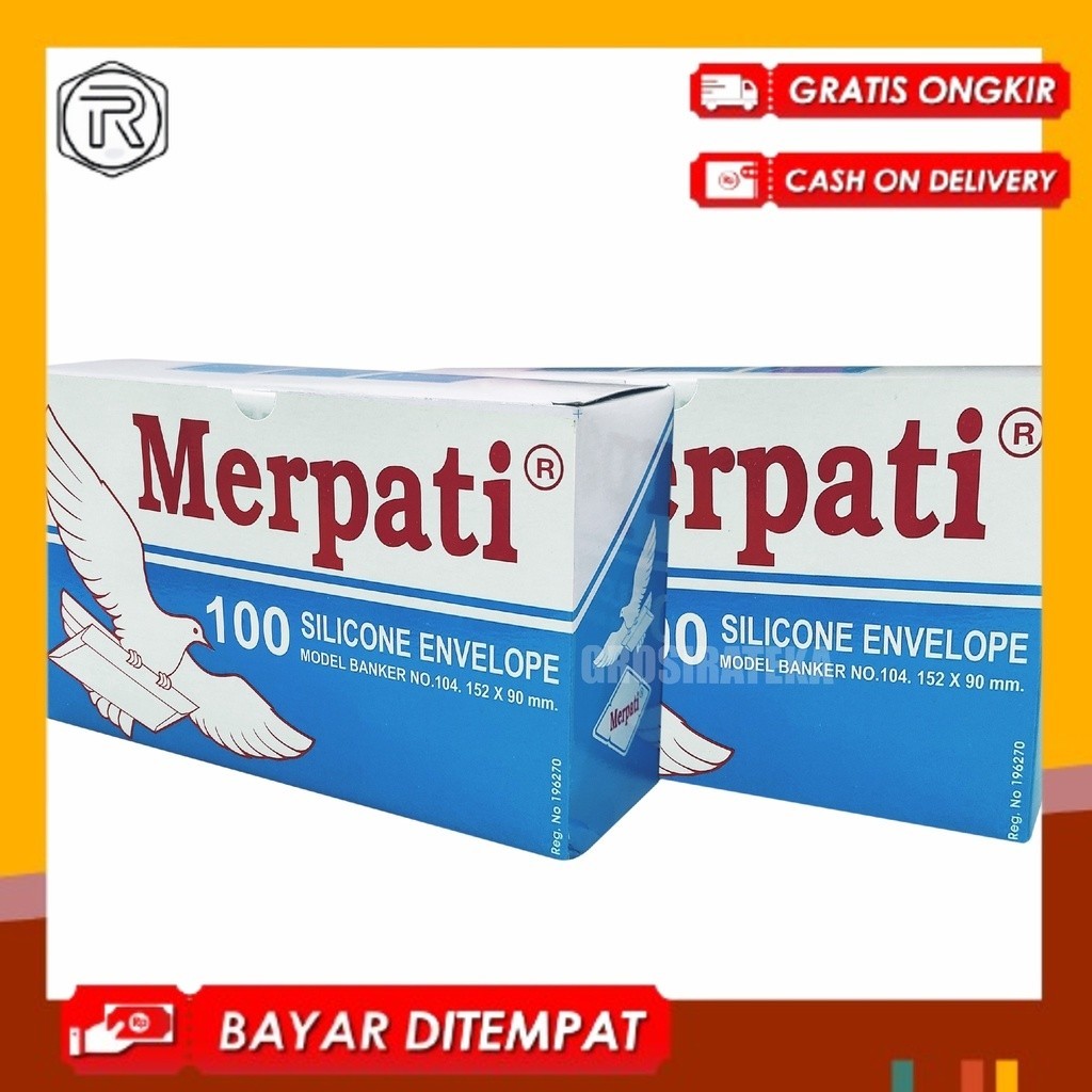 

AMPLOP MERPATI 104 - 70 TANGGUNG SILICON