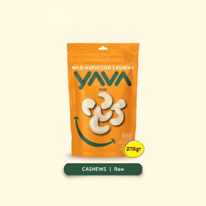 

YAVA Cashew Raw 275gr - kacang mede mentah