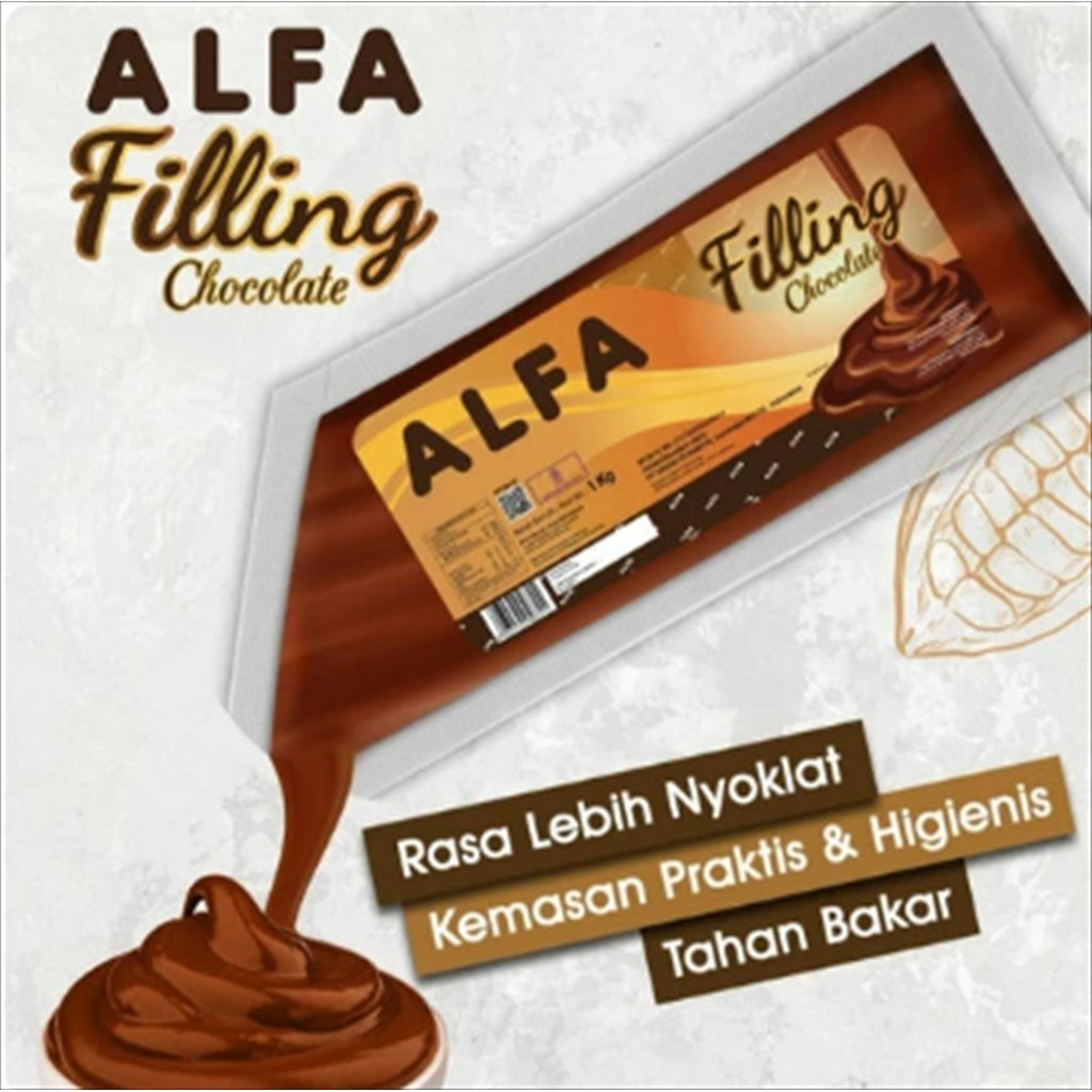

ALFA FILLING COKELAT / ALFA COKLAT FILLING 1 KG